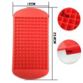 1pcs Food Grade Silicone Bar Ice Cube Tray Mini Ice Cubes Small Square Mold Ice Maker Silicone Mold.