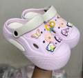 New Premium EVA Rubber High Heel Crocs With Cute Charms Ultra Comfortable & Durable Cushioned For Girls & Ladies.