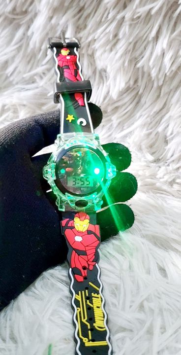 Iron%20Man%20Lighting%20Musical%20%20Colourful%20fun%20Watch%20%20for%20kids%20-%20Image%203