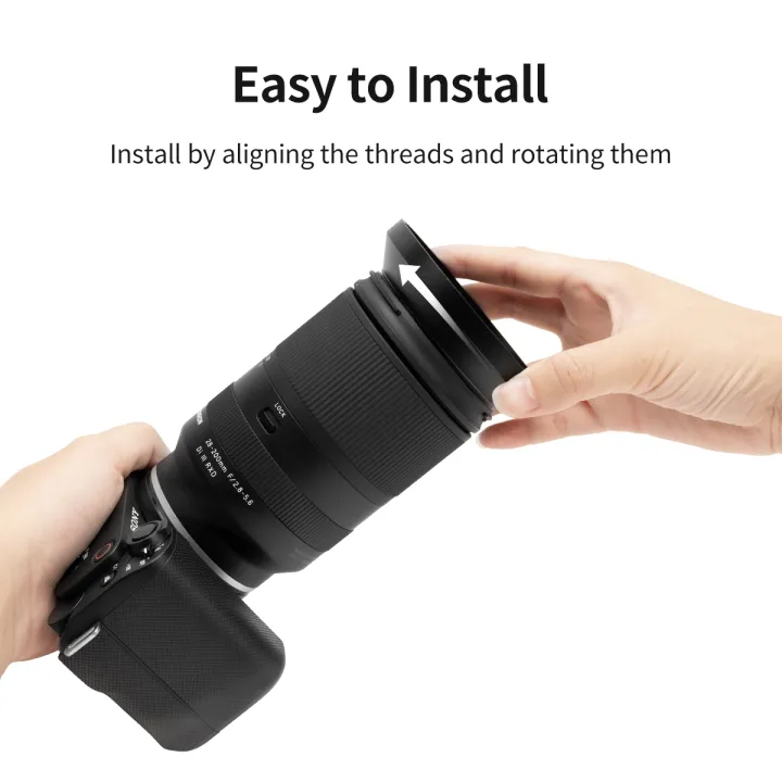 MECORIGHT%20Wide-Angle%20Camera%20Lens%20Hood%20Bellows%20Compatible%20with%20%20%20%20Fuji%20Sigma%20DSLR%20200D%20Mirrorless%2043/49/52/55/58/62%20-%20Image%204