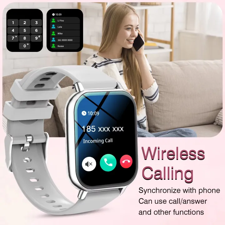 LAXASFIT%202026%20New%20Smart%20Watch%20Bluetooth%20Call%20Message%20Reminder%20Sleep%20Monitor%20Smart%20Watch%20Christmas%20%20Suitable%20for%20Men%20Women%20-%20Image%202