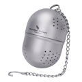 Boundless Voyage Titanium Tea Strainer Infusers Tea Ball with Extended Chain & Hook for Loose Tea, Herbs Ti/3207A. 