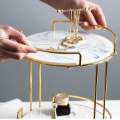 Cake Stand Creative Cake Stand 2-Tier Cupcake Stand Dessert Display Plate Serving tray. 