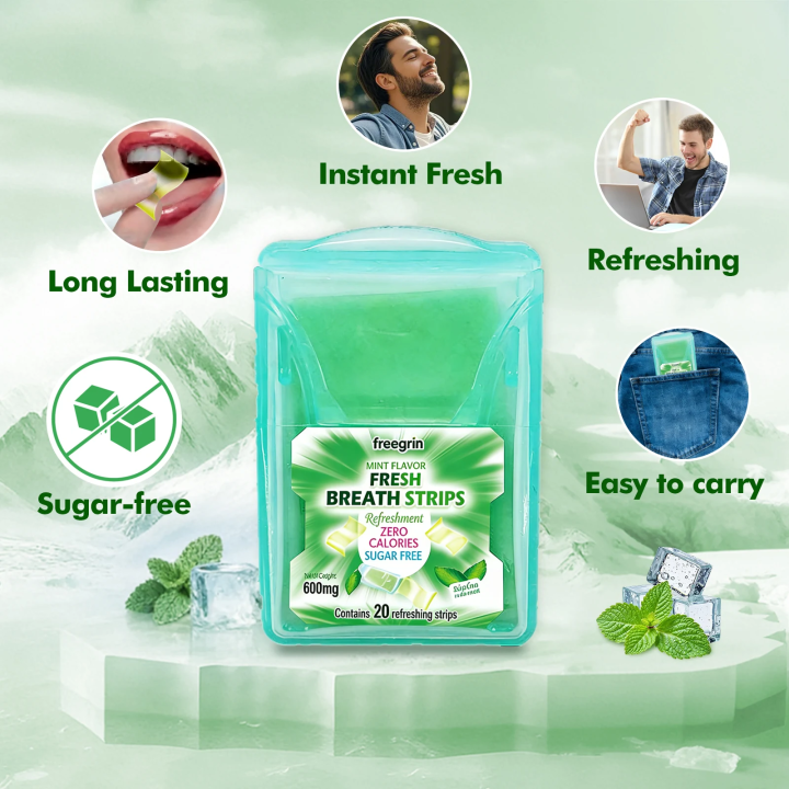 FREEGRIN%20Cool%20Mint%20Pocketpaks%20Breath%20Strips,Sugar-Free%20Dissolving%20Strips,20%20Strips%20Per%20Pack,use%20for%20On-the-Go%20-%20Image%202