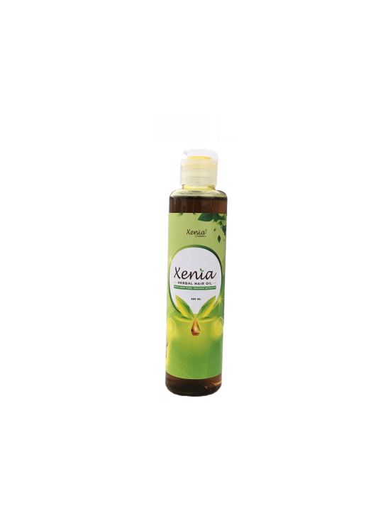 Xenia Herbal Hair Oil - 200ml - Made with 13 Beneficial Herbal Ingredients