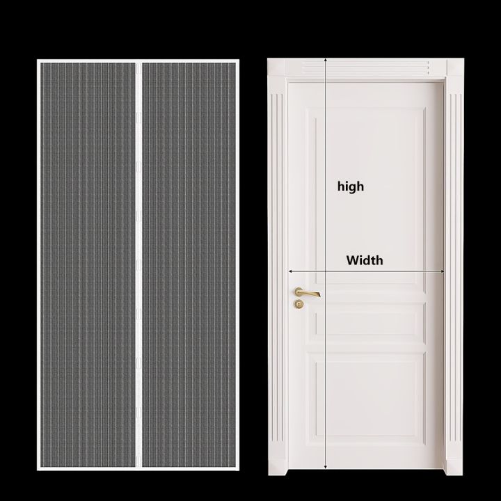 Heavy-Duty%20Magnetic%20Mesh%20Curtain%20Black%20Or%20White%20Magnetic%20Closure%20Mosquito%20Net%20Nine-Button%20for%20Balcony%20Patio%20Screen%20Door%20-%20Image%203