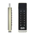DM FD063 256-bit Encrypted USB Drive Password Secure Flash Drive USB3.2 U Disk Support Reset/Wipe/Auto Lock Function. 