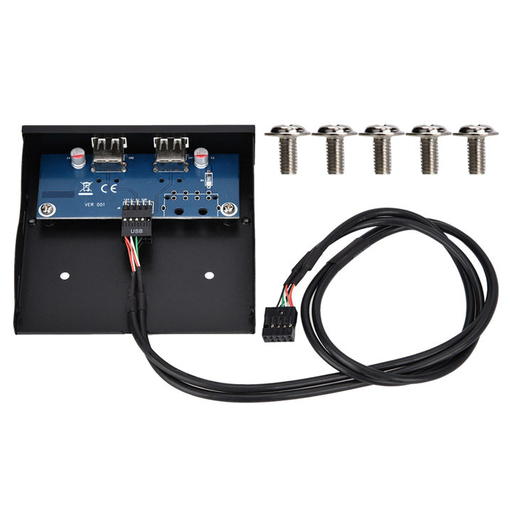 2%20Port%20Floppy%20Drive%20Front%20Panel%203.5%20Inch%20USB2.0%202%20Port%209-pin%20Tinned%20Copper%20Wire%20Floppy%20Drive%20Front%20Panel%20Floppy%20Drive%20Front%20Case%20-%20Image%204