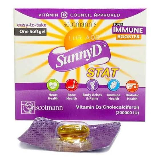 SUNNY D STAT || Sunny D stat one softgel capsule