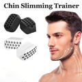 2 PC Silicone Chin Line Exerciser, Facial Muscle Exerciser, Chewing Trainer, Face Slimming Fitness Equipment, Food Grade Silicon. 