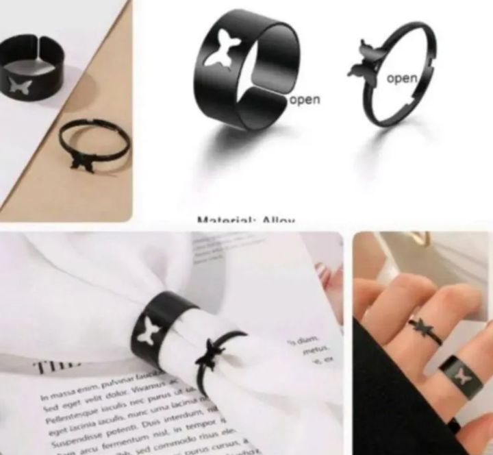 1PS/TRENDY%20BUTTERFLY%20RINGS%20FOR%20COUPLES%20-%20NEW%20FASHIONABLEALLOY%20MATAL%20BUTTERFLY%20RINGS%20%20FOR%20%20BOYS%20AND%20GIRLS%20-%20Image%207