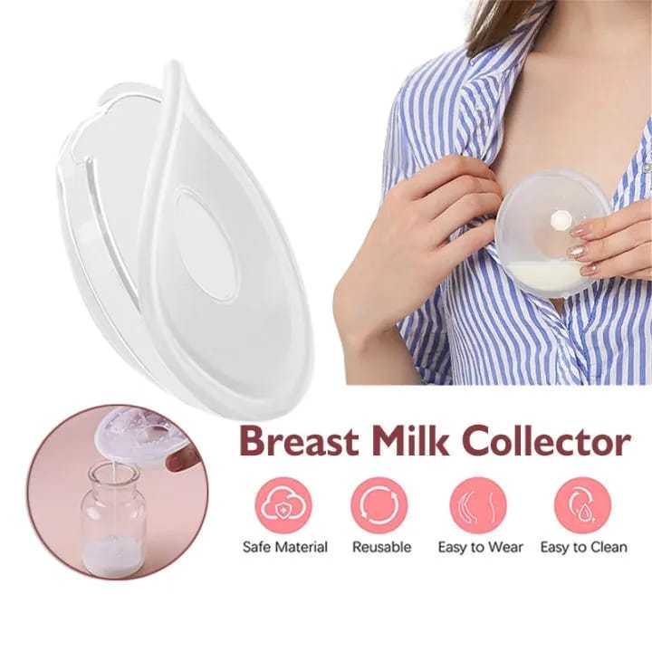 1 pc Silicone Wearable-Breast Milk Collector Breast ,Nursing Cups,Milk Saver,Breastmilk Collector,Protect Sore Nipples for Breastfeeding

 -1 Pices