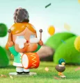 Pop Mart crybaby crying parade series blind box. 