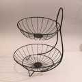 Kitchen Organizer,  1, 2 and 3 Tier Fruit and vegetables basket, Bread basket Made of Prime quality iron frame having powder coating on it.. 