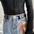 3pcs Fashion Stretchy Waist Belt Pure-Color Wear Resistant Versatile Adjustables Soft Beltfor Women Men Use Jeans Accessory. 