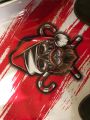 Bikes sticker, bike skull sticker for tappa, premium quality best colors sticker for laptop,bikes, cars. 