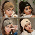 Stylish Knitted Headband for Women Winter Warm Elastic Hair Band Head Scarf Sports and Casual Wear.