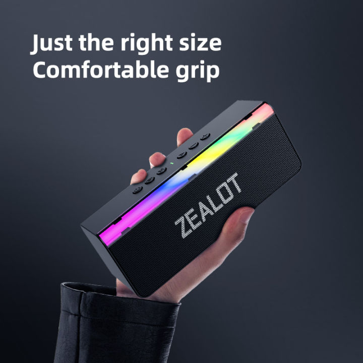 Zealot-S72%20Motion+%20Bluetooth%20Speaker%20with%20Audio%2020W%20Hi%20Res%20Subwoofer%20IPX6%20Waterproof%203000mAh%20Portable%20Speaker%20-%20Image%205