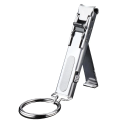 Ultra Thin Nail Clippers Collapsible Portable Travel Fingernail Keychain Scissors Cutter Stainless Steel Manicure Tools Kits. 