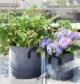 Breathable Plant Fiber Grow Bags Non-Woven Tomato Tree Planting Felt Flower Pots|30 Gallon. 
