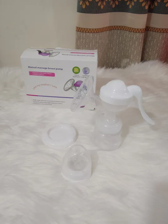 Manual%20Massage%20Breast%20Pump%20with%20Feeding%20Bottle%20-%20Image%203