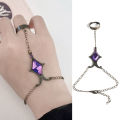 Anime Magica Akemi Homura Cosplay Soul Gem Bracelet Props Hand Chain Jewelry Bracelets Accessories Ring Bracelet.