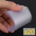 1-50PCS Plastic Card Phone Screen Opener Ultra Thin Flexible Pry Removal Tool Clear Repair Tools for Mobile Tablet LCD Screen. 