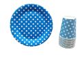 polka dots blue 200ml cups & 7"plates each 10 pcs setspolka dots yellow 200ml cups & 7"plates each 10 pcs sets. 