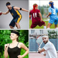 Elastic Sport Headbands Men Sweat Wicking Gym Basketball Athletic Head Bands Running Tennis Volleyball Athletic Headwear.