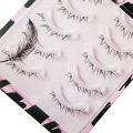 5 Pair Clear Band Lower Eyelashes Handmade False Eyelashes Bottom Lashes Natural Manga Lashes douyin makeup lash Extension.