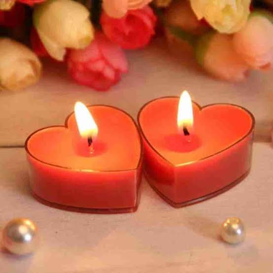 Love candle 5 pcs
