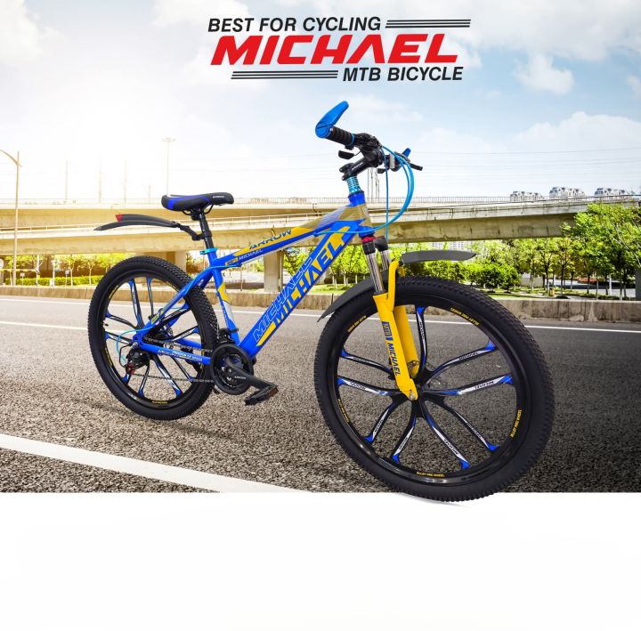 26 inchi 21 Speed Gear Cycle With Suspension Lockout fork High Rim Coloring Fat Spoke With Shimano Parts