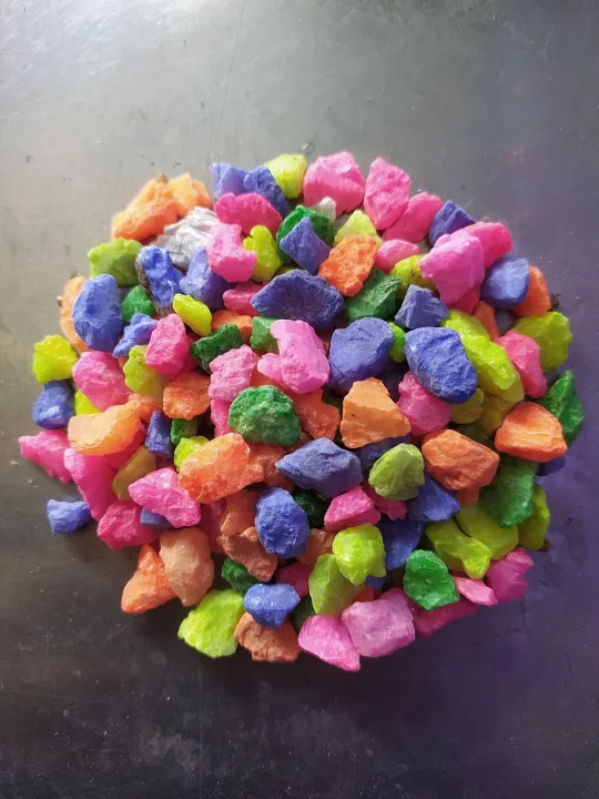 Aquarium Colourful Stone Garden & Fish 1 Kg | Daraz.com.bd