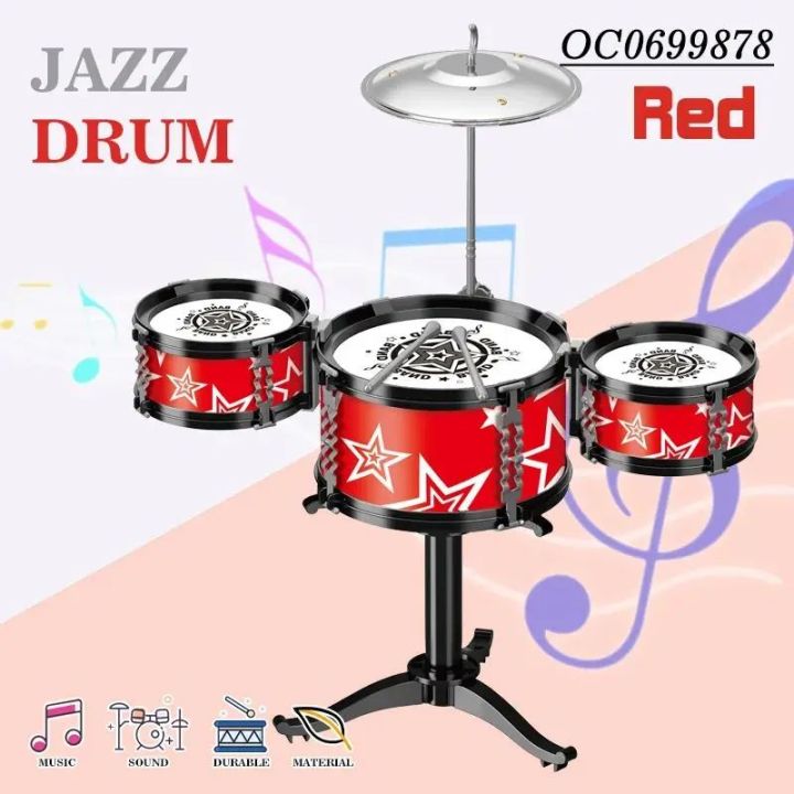 Mini%20Jazz%20Drum%20Set/%20Jazz%20Drum%20with%20Percussion%20Instrument%20for%20Kids%20-%20Image%202