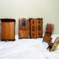 Toy Bed set And Chair Set for Dolls Play Furniture set for kids All in one Complete Toy set. 