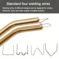100pcs Hot Stapler Staples For Plastic Welder, Car Bumper Repair Welding Machine Kit, Stainless Steel Automotive Soldering Tools. 
