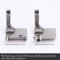 New Style Universal Multi-Functional T9 Presser Foot for Flat Sewing Machines – Adjustable for Pant Cuff Hemming, Fabric Folding. 