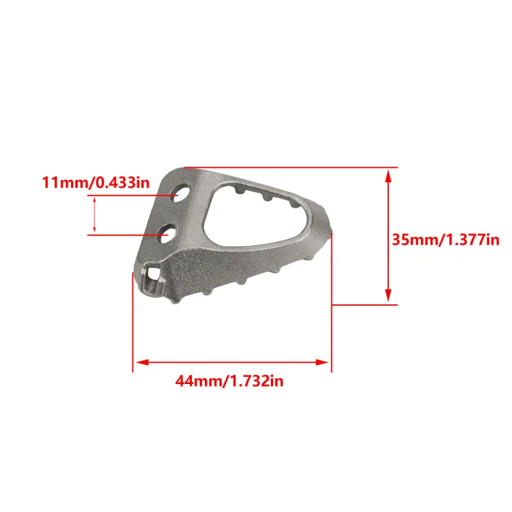 Motorcycle%20Standard%20Rear%20Foot%20Brake%20Lever%20Step%20Plate%20Peg%20Brake%20Pedal%20Tip%20Stainless%20Steel%20For%20KTM%20HUSQVARNA%20GASGAS%20Bike%20Motocross%20-%20Image%206