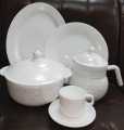 Marble Dinner Set |  Imported Marble Dinner Set | Dinner Set | Marble Dinner set 72 pcs for 8 Serving. 