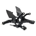 Motorcycle Carbon Fiber Adjustable Footrests Rear Set Footpeg Rearset Foot Peg Pedal For PANIGALE V4 Panigale V4S 2025.