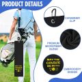 Funny Microfiber Premium Golf Towel, Embroidered Golf Towels for Golf Bags for Men&Women, Golf Accessories for Men Golfers. 