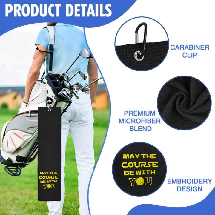 Funny%20Microfiber%20Premium%20Golf%20Towel,%20Embroidered%20Golf%20Towels%20for%20Golf%20Bags%20for%20Men&Women,%20Golf%20Accessories%20for%20Men%20Golfers%20-%20Image%205
