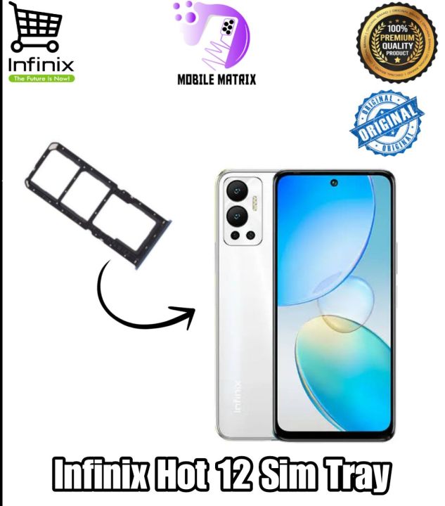 Infinix Hot 12 Sim Tray || Hot 12 sim slot || x817 Sim Tray/sim slot/SIM card holder || Mobile Matrix