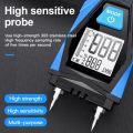 Professional Pin-Type Digital Wood Moisture Tester & Humidity Tester Handheld Moisture Meter for Paper, Walls, and Concrete. 