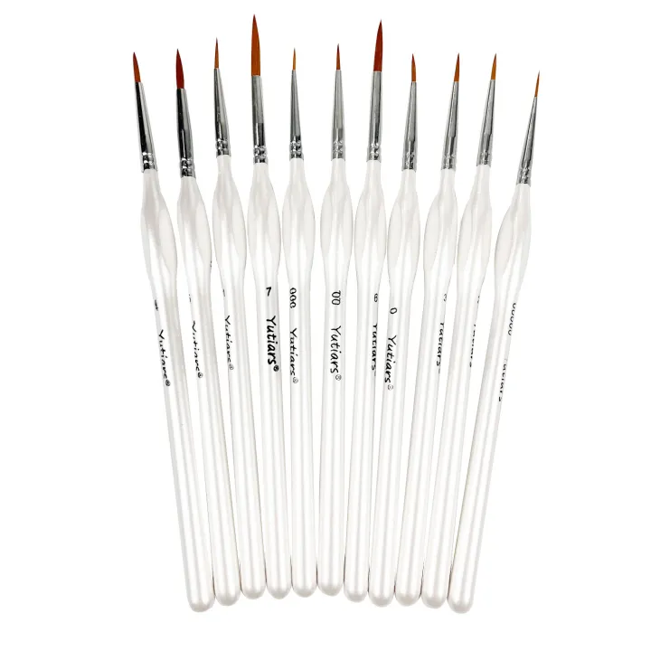 Yutiars%20Detail%20Paint%20Brushes%20Set,%2011%20Pcs%20Miniature%20Brushes%20for%20Fine%20Detailing%20&%20Art%20Painting%20-%20Acrylic,%20Oil,%20Watercolors%20&%20Paint%20-%20Image%202