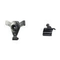 1PC ABS Material For 2012-2018 Audi A6 C7 Special Car Phone Holder Fixed Bracket Stand Mobile Gravity Linkage.