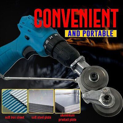 Electric Drill Shears Drill Attachment Metal Cutter Sheet Metal Cutter Drill