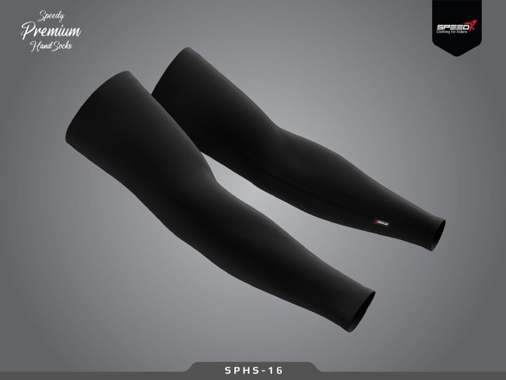 Solid Hand socks, Speedy Branded Sunscreen Sleeves Summer Thin Anti-UV Cuff Arm Sleeves Men's Sun Protection Sleeves Outdoor Sports Driving Riding Arm Cover