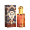 Roxelis 12ml Arabian Style Fragrance Rose Elegant Natural Fresh Light Fragrance Lasting Fragrance Portable Charm Fragrance. 