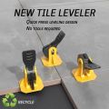 Pack Reusable Tile Levelers - Press Type, Interchangeable Steel Needle for Easy Paving & Wall Brick Laying. 
